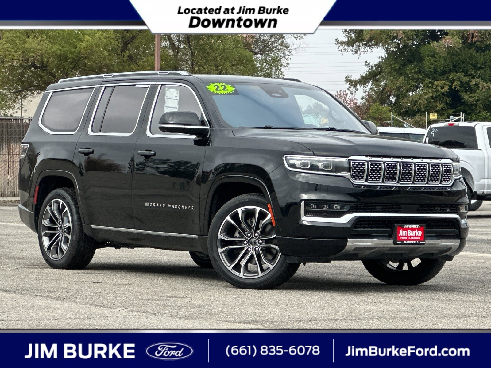 Used 2022 Jeep Grand Wagoneer Series III w/ Rear Seat Video Group 1