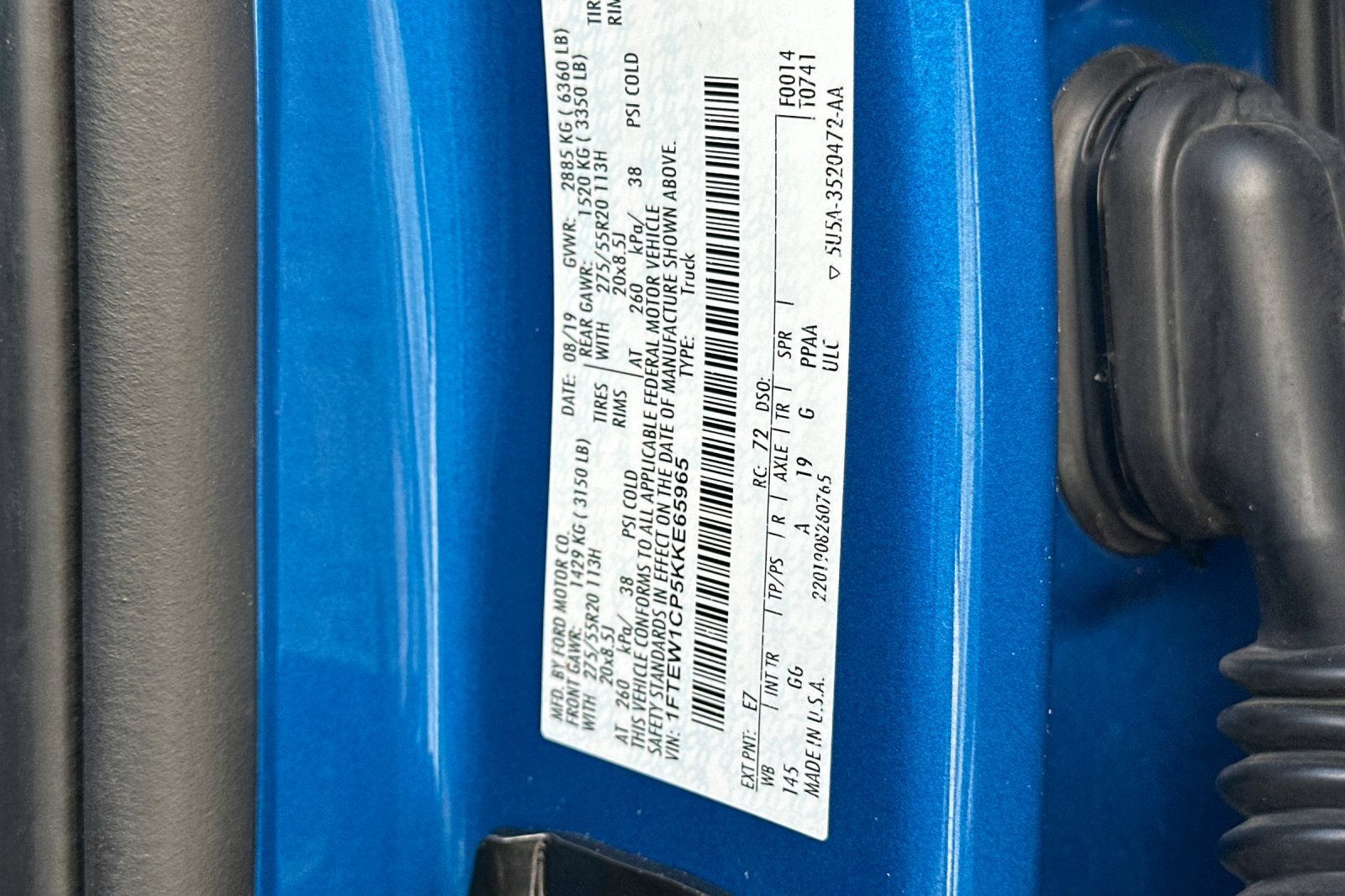 Certified 2019 Ford F150 XL w/ Equipment Group 101A Mid RWD image 31