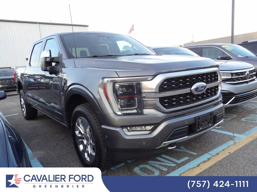 Certified 2022 Ford F150 Platinum w/ Equipment Group 701A High AWD/4WD image 1