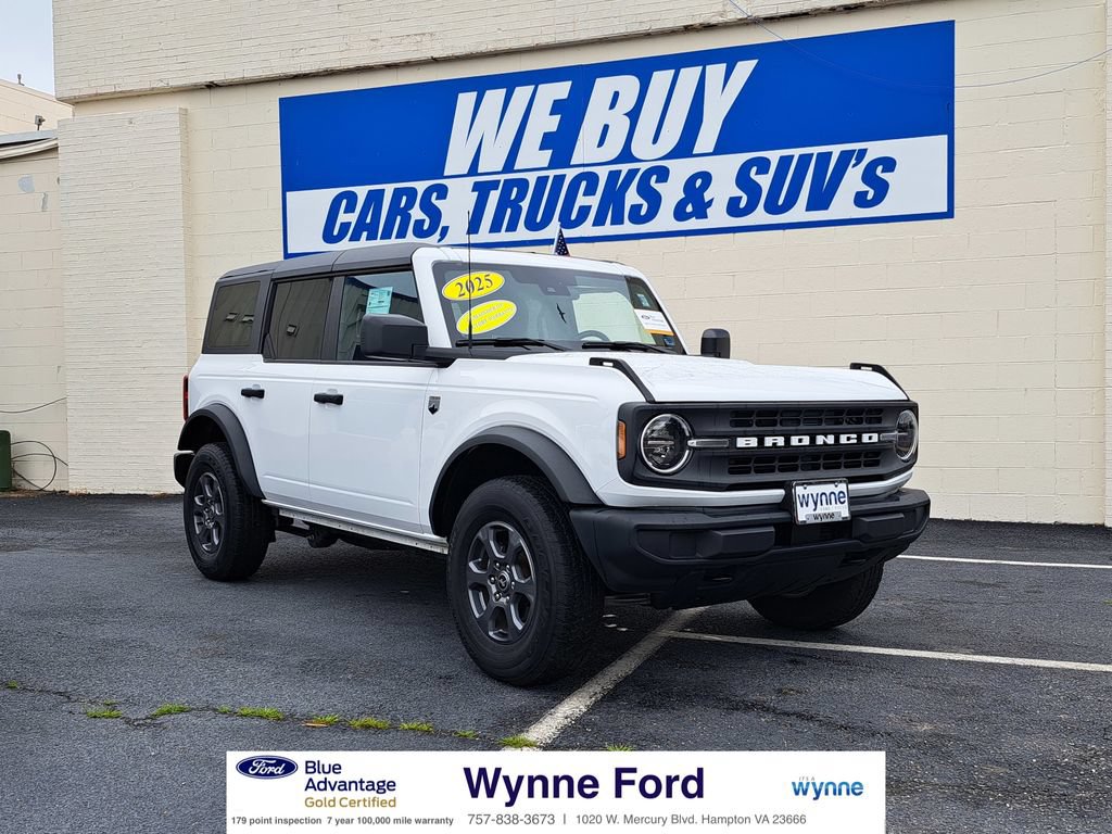 Certified 2025 Ford Bronco Big Bend