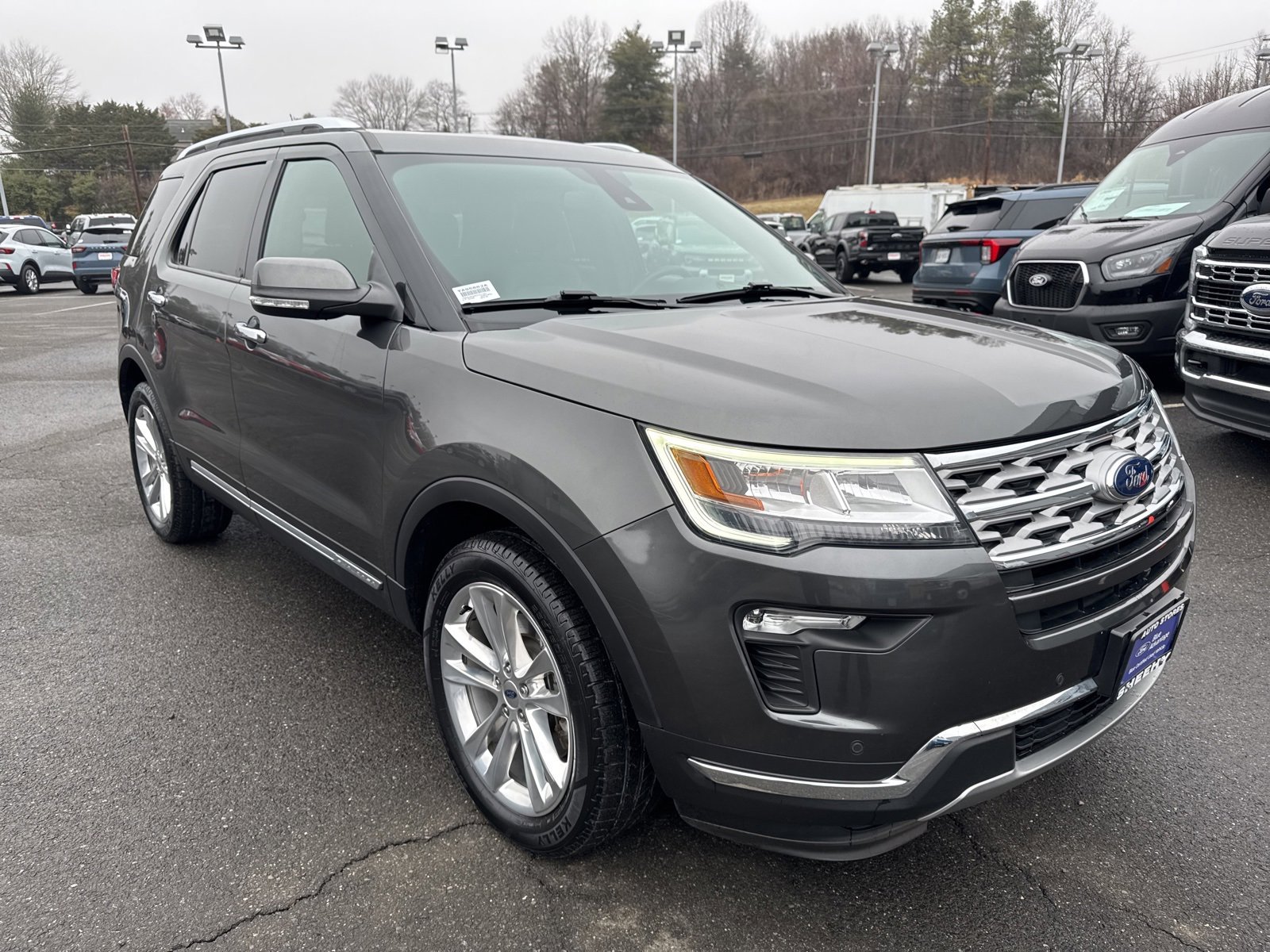 Certified 2019 Ford Explorer Limited w/ Ford Safe & Smart Package image 1