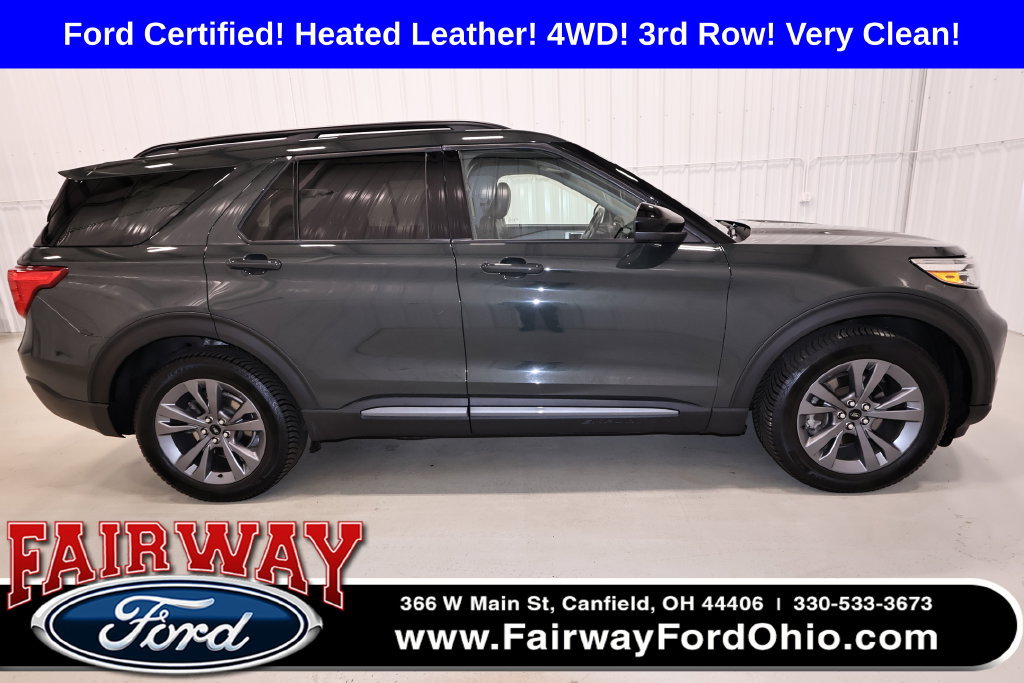 Certified 2022 Ford Explorer XLT w/ Equipment Group 202A