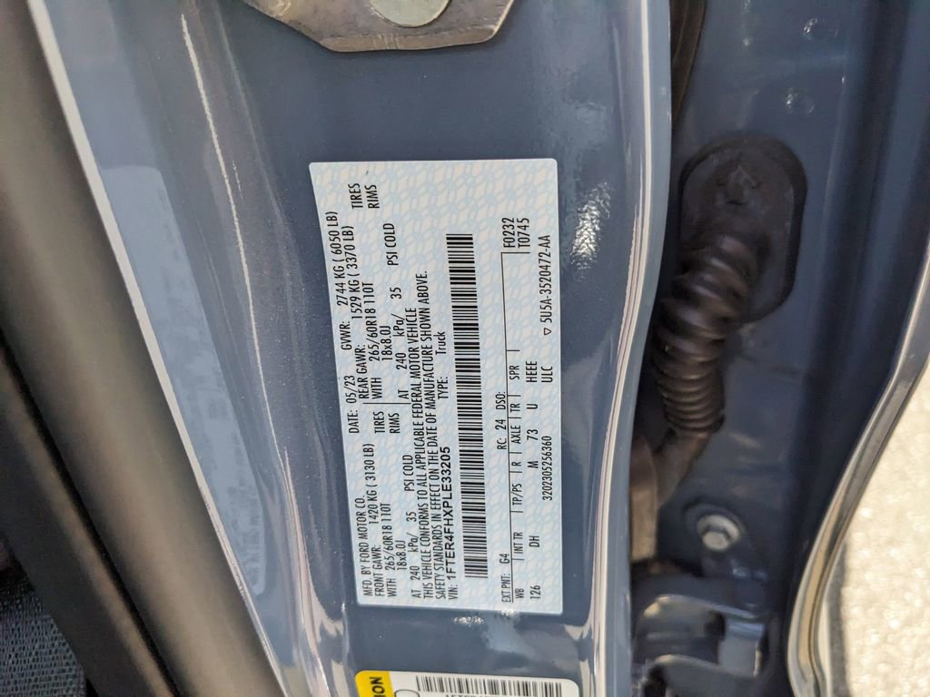 Certified 2023 Ford Ranger Lariat w/ FX4 Off-Road Package image 35