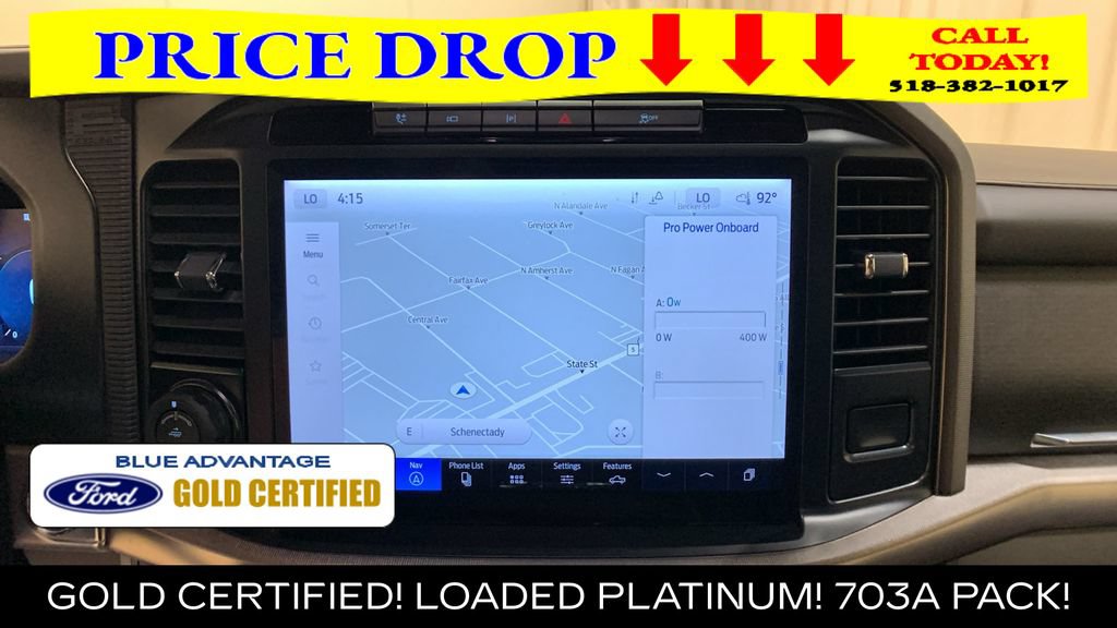 Certified 2024 Ford F150 Platinum w/ Equipment Group 703A Plus AWD/4WD image 45
