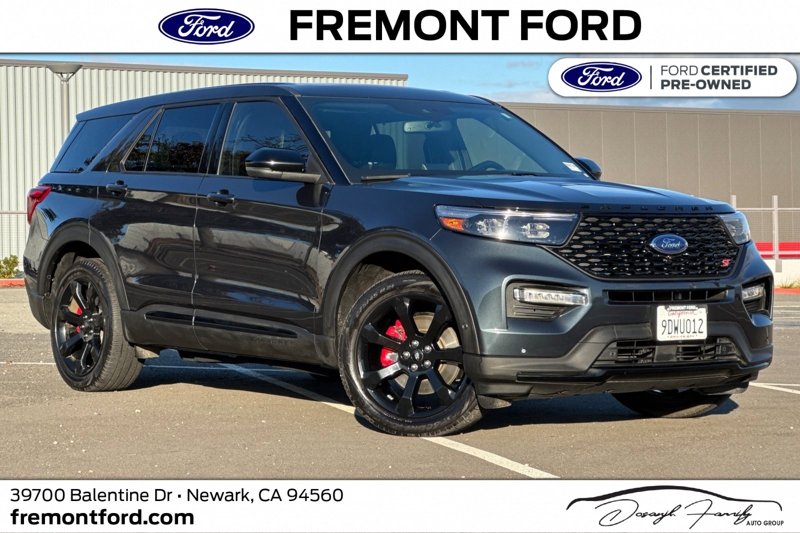 Certified 2022 Ford Explorer ST w/ Equipment Group 401A