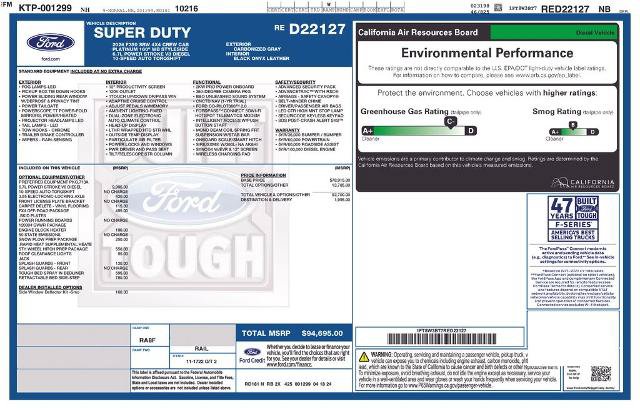 Certified 2024 Ford F350 Platinum AWD/4WD image 9