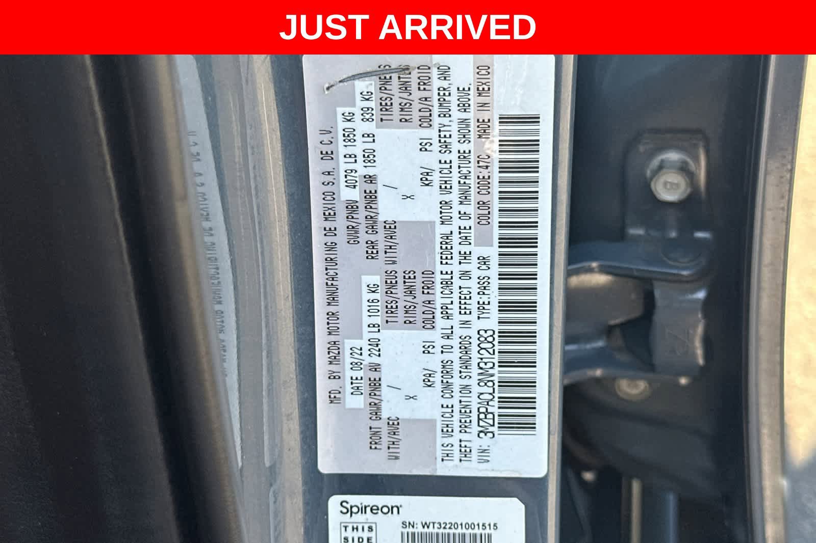 Used 2022 MAZDA MAZDA3 s FWD image 29