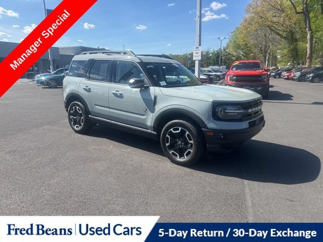 Certified 2023 Ford Bronco Sport Outer Banks w/ Tech Package