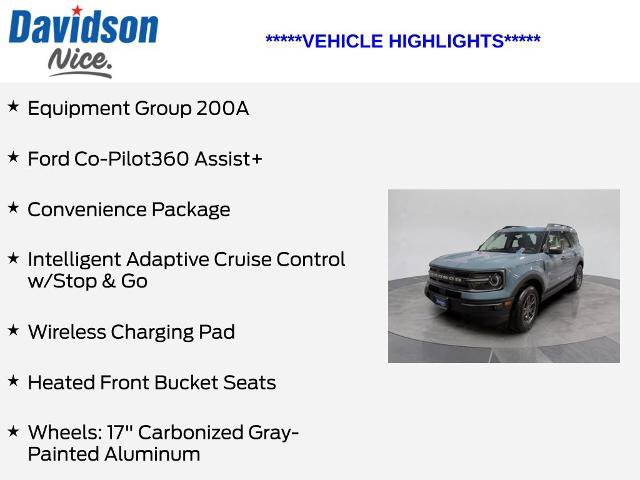 Certified 2022 Ford Bronco Sport Big Bend w/ Convenience Package AWD/4WD image 5