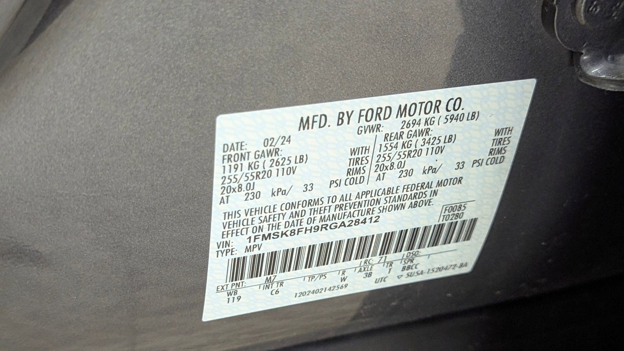 Certified 2024 Ford Explorer Limited image 19