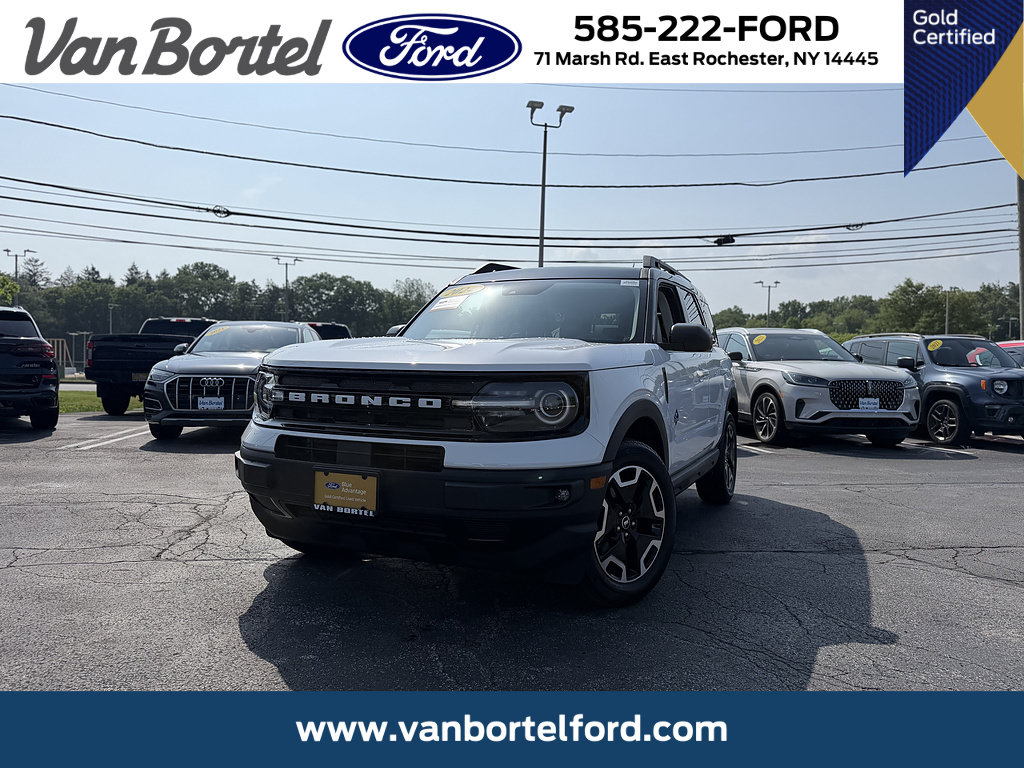 Certified 2024 Ford Bronco Sport Outer Banks w/ Tech Package