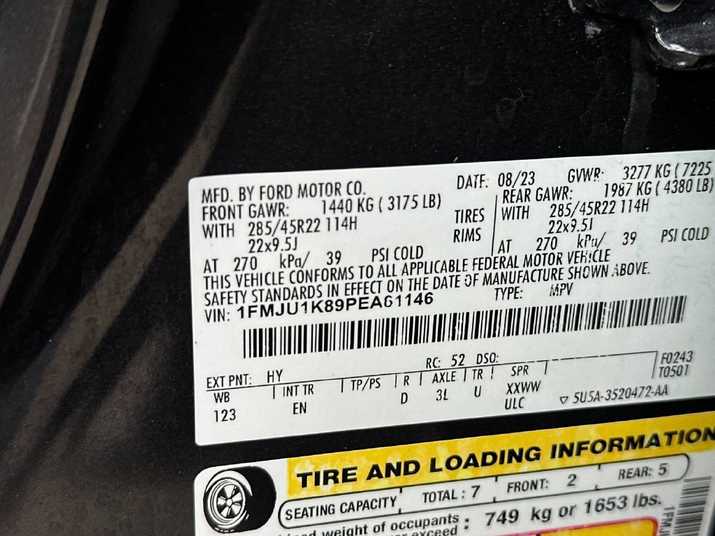 Certified 2023 Ford Expedition Limited RWD image 30