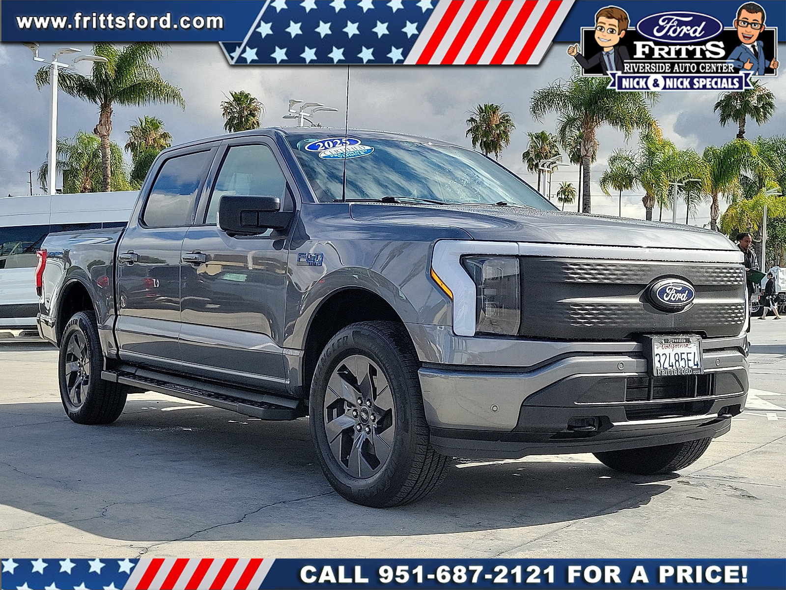 Certified 2025 Ford F150 Lightning Flash AWD/4WD image 21
