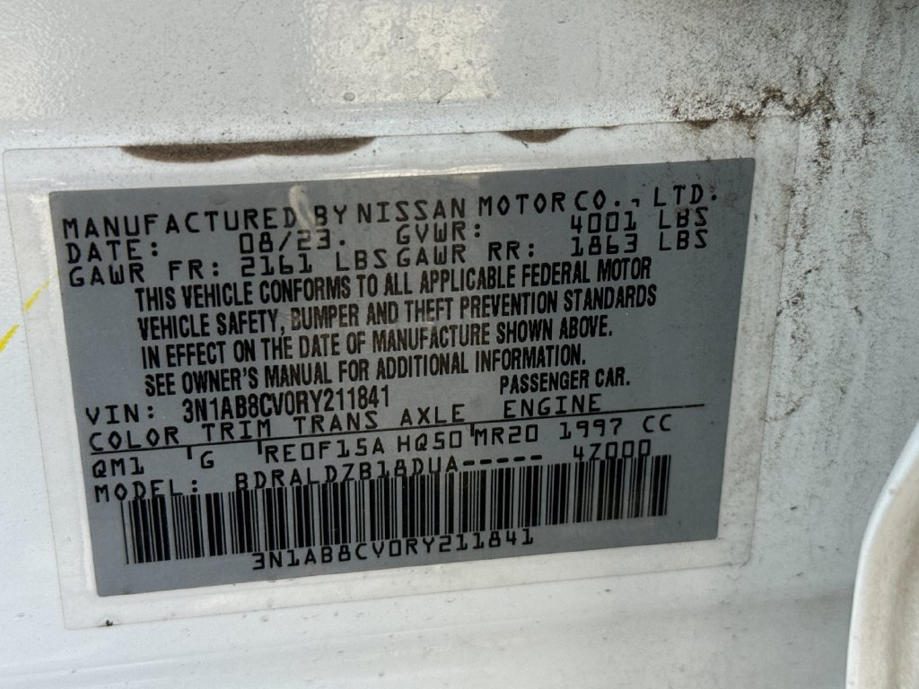 Used 2024 Nissan Sentra SV w/ Trunk Package FWD image 28