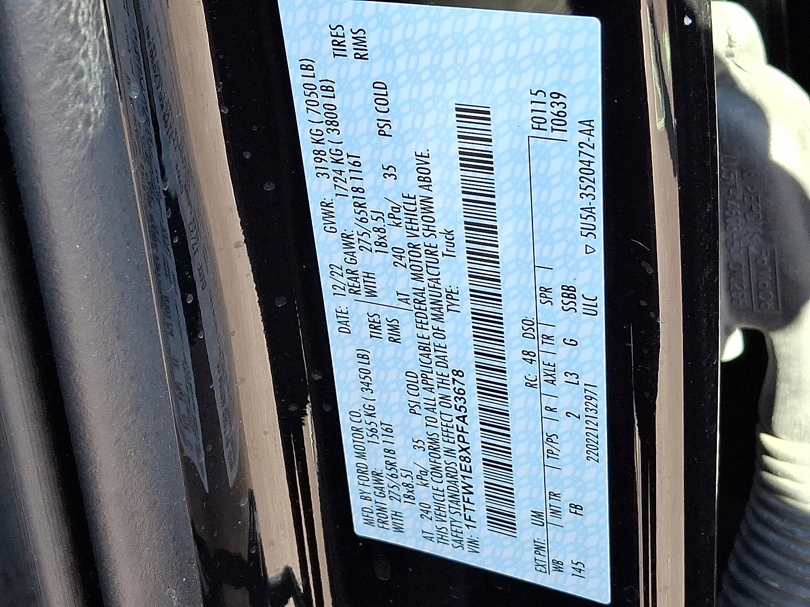 Certified 2023 Ford F150 XLT w/ Equipment Group 302A High image 28