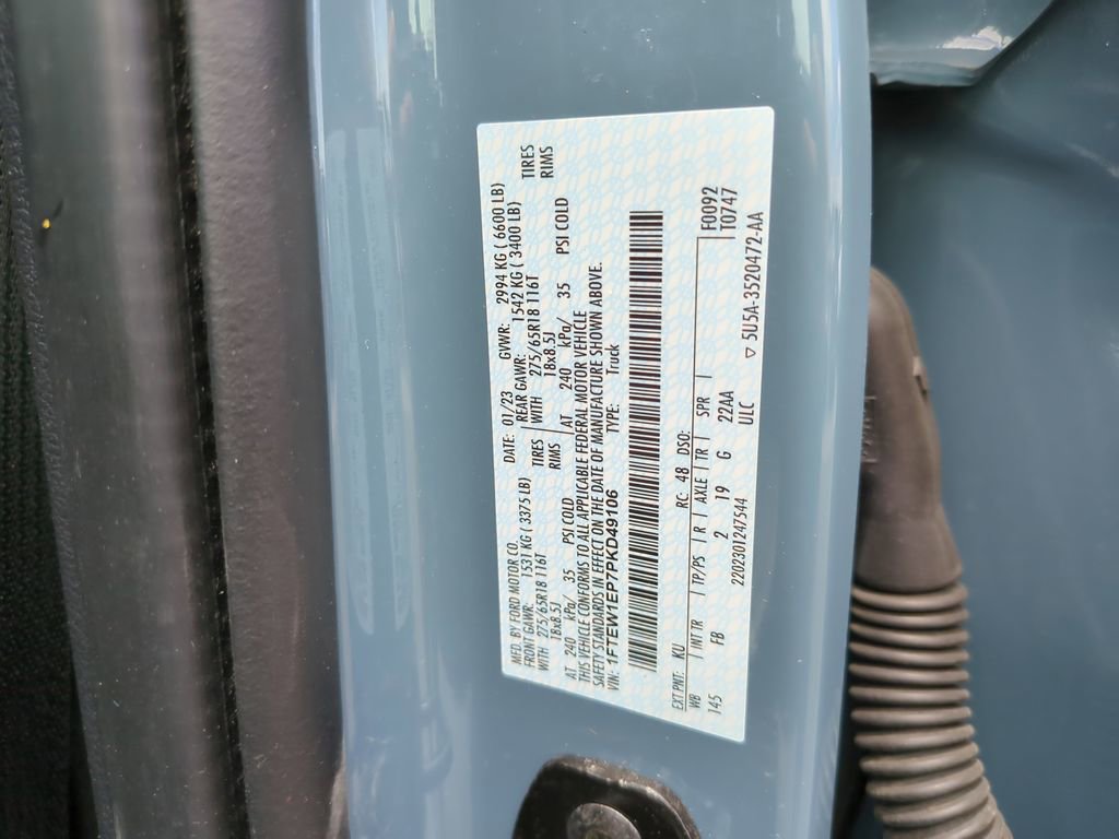 Certified 2023 Ford F150 XLT w/ Equipment Group 302A High AWD/4WD image 40