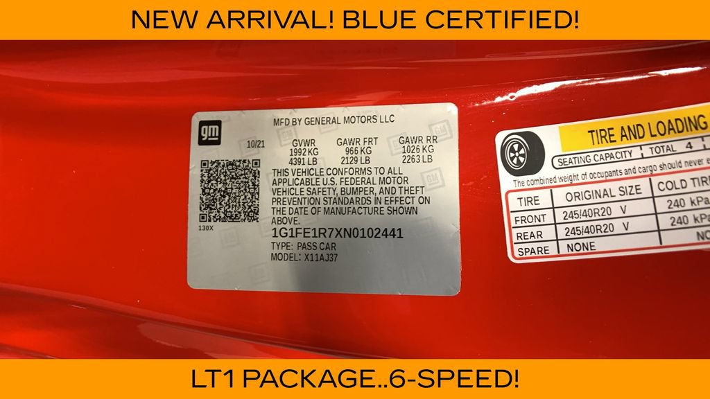 Used 2022 Chevrolet Camaro LT w/ Technology Package RWD image 41