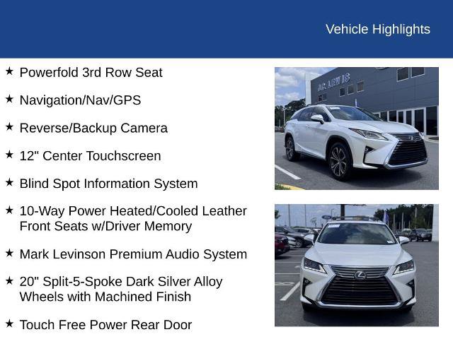 Used 2019 Lexus RX 350L FWD image 25