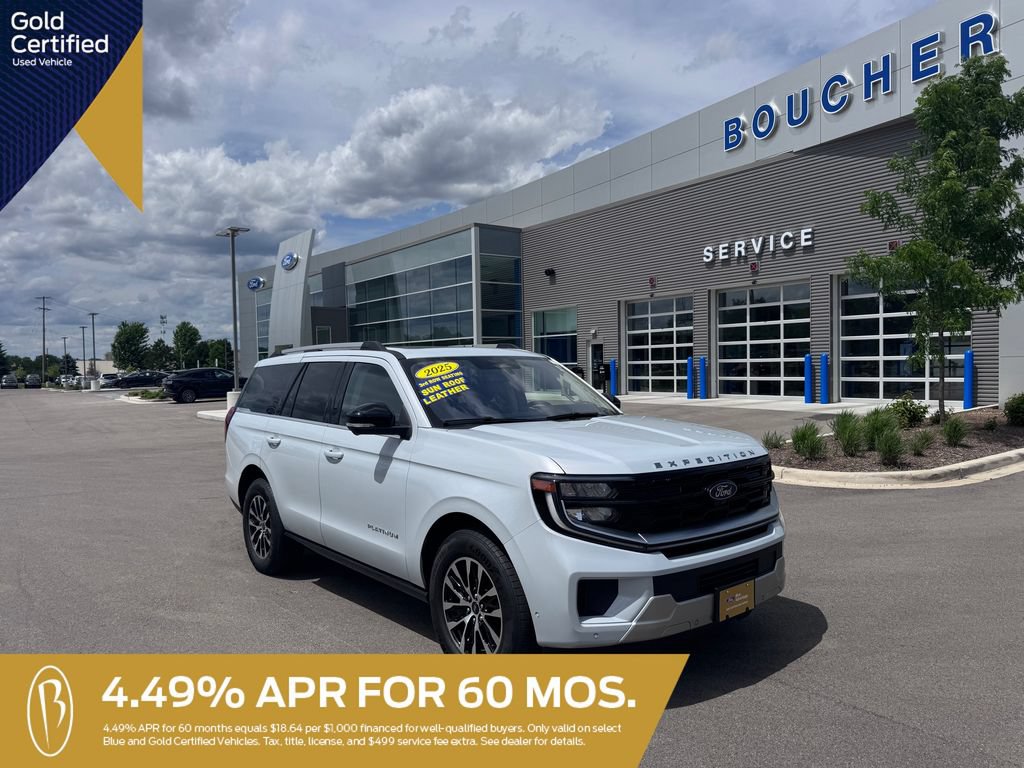 Certified 2025 Ford Expedition Platinum AWD/4WD image 1