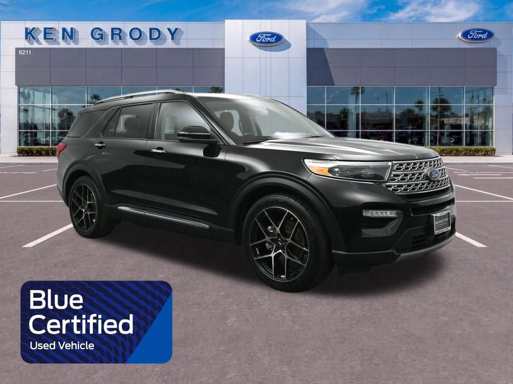 Certified 2022 Ford Explorer Limited w/ Equipment Group 301A
