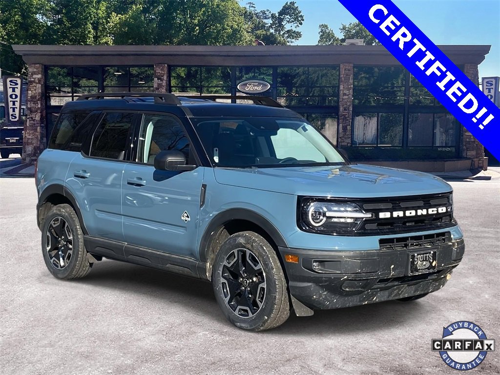 Certified 2022 Ford Bronco Sport Outer Banks w/ Tech Package