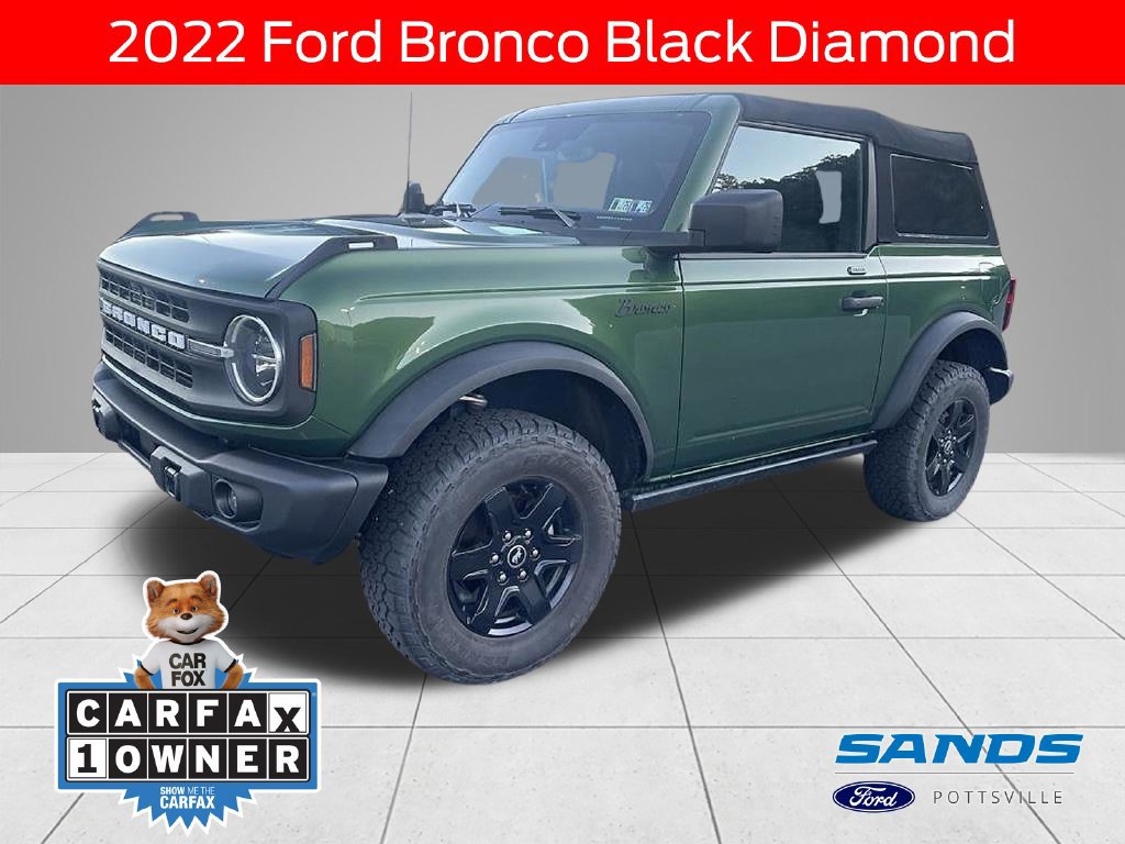 Certified 2022 Ford Bronco Black Diamond