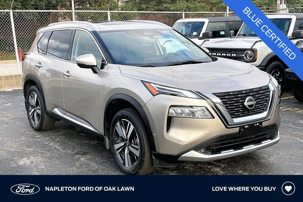 Used 2022 Nissan Rogue Platinum w/ Head-Up Display Package AWD/4WD image 1