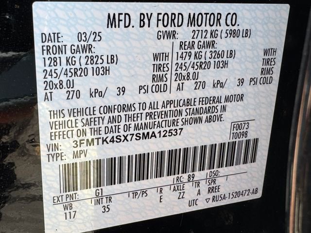 Certified 2025 Ford Mustang Mach-E GT AWD/4WD image 15