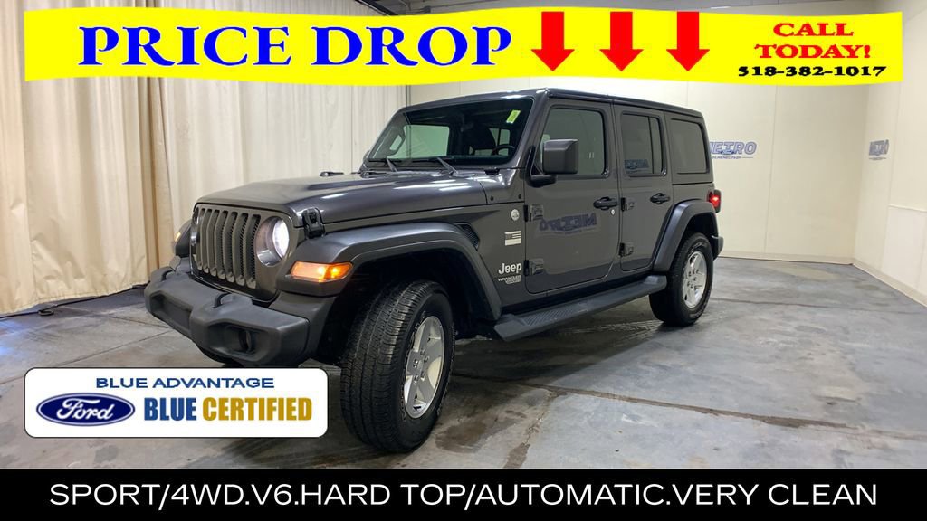 Used 2020 Jeep Wrangler Unlimited Sport S AWD/4WD image 2