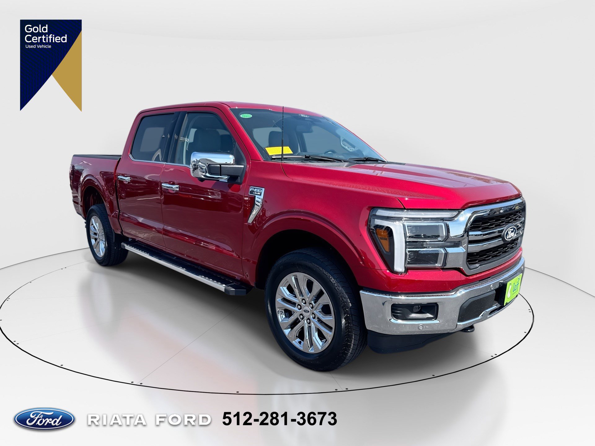 Certified 2025 Ford F150 Lariat w/ Equipment Group 501A Mid