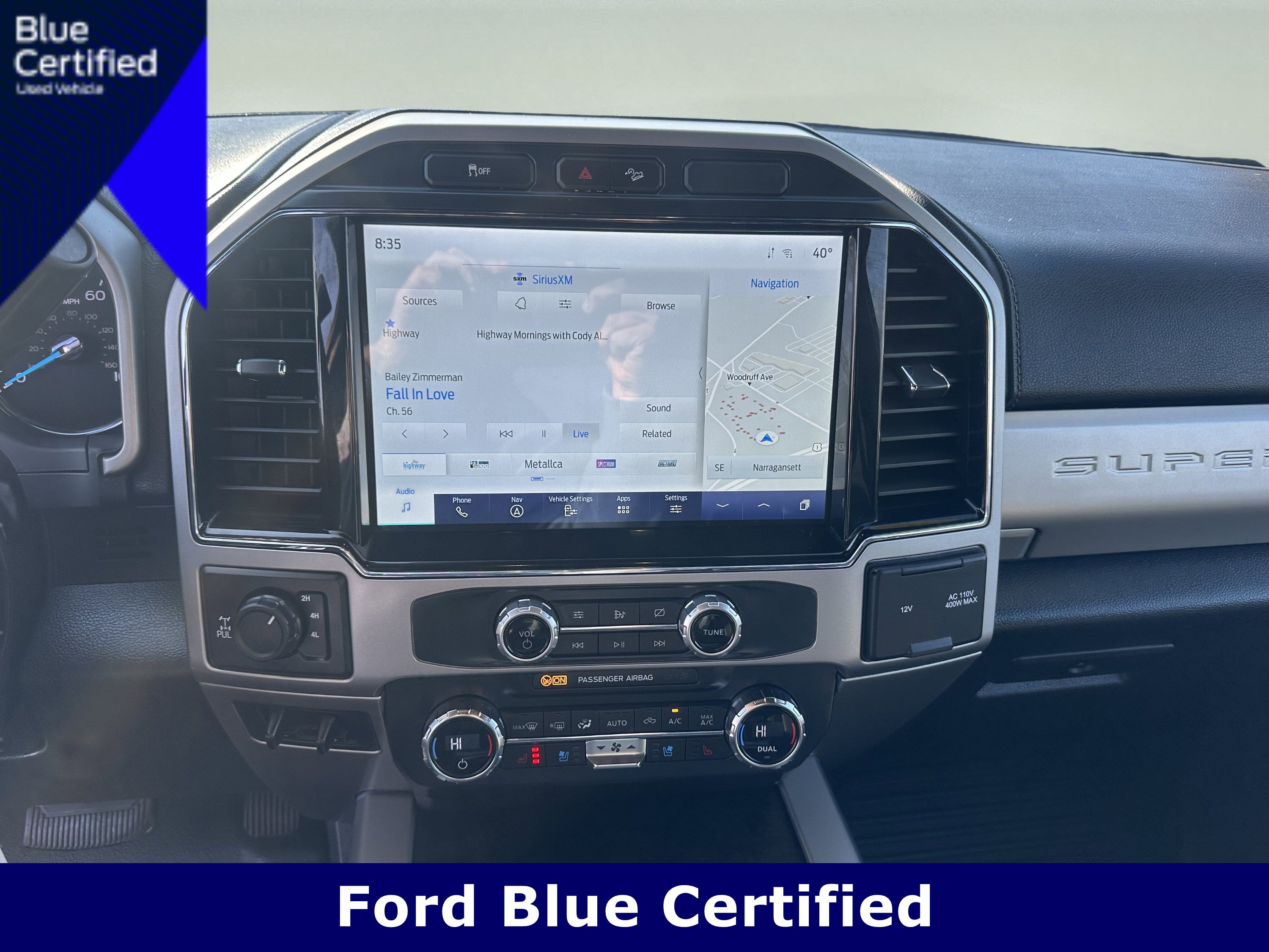 Certified 2022 Ford F350 Lariat w/ Black Appearance Package AWD/4WD image 14