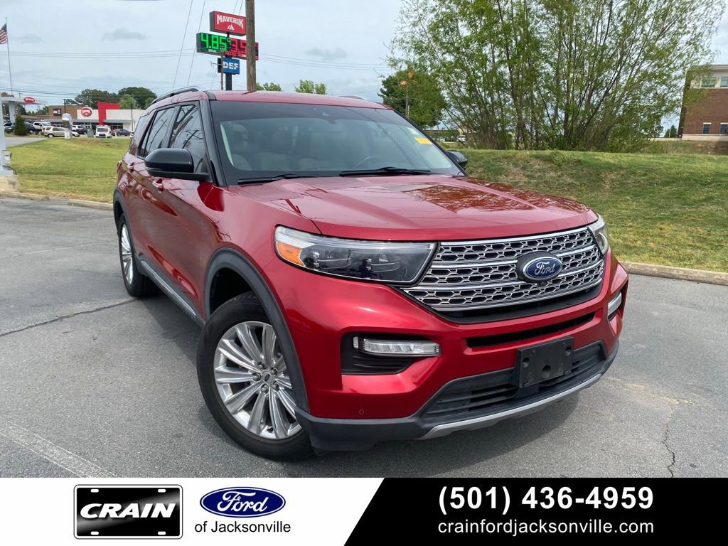 Certified 2020 Ford Explorer Limited w/ Class III Trailer Tow Package