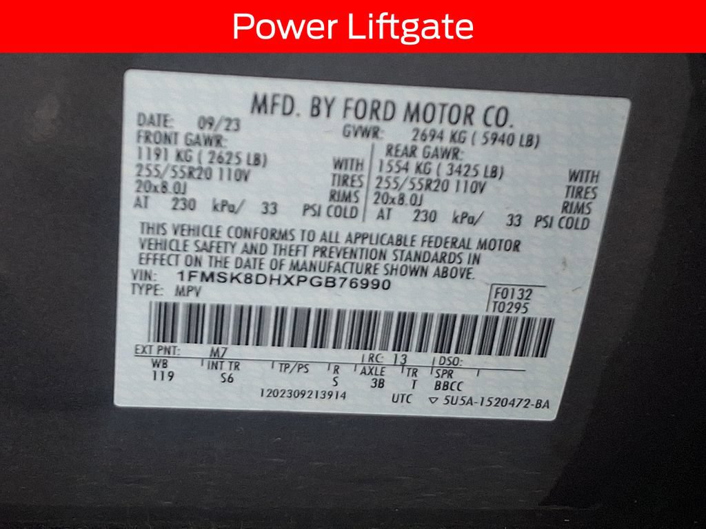 Certified 2023 Ford Explorer XLT w/ Equipment Group 202A AWD/4WD image 26