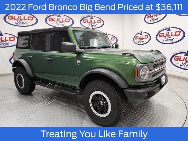 Certified 2022 Ford Bronco Big Bend w/ Sasquatch Package