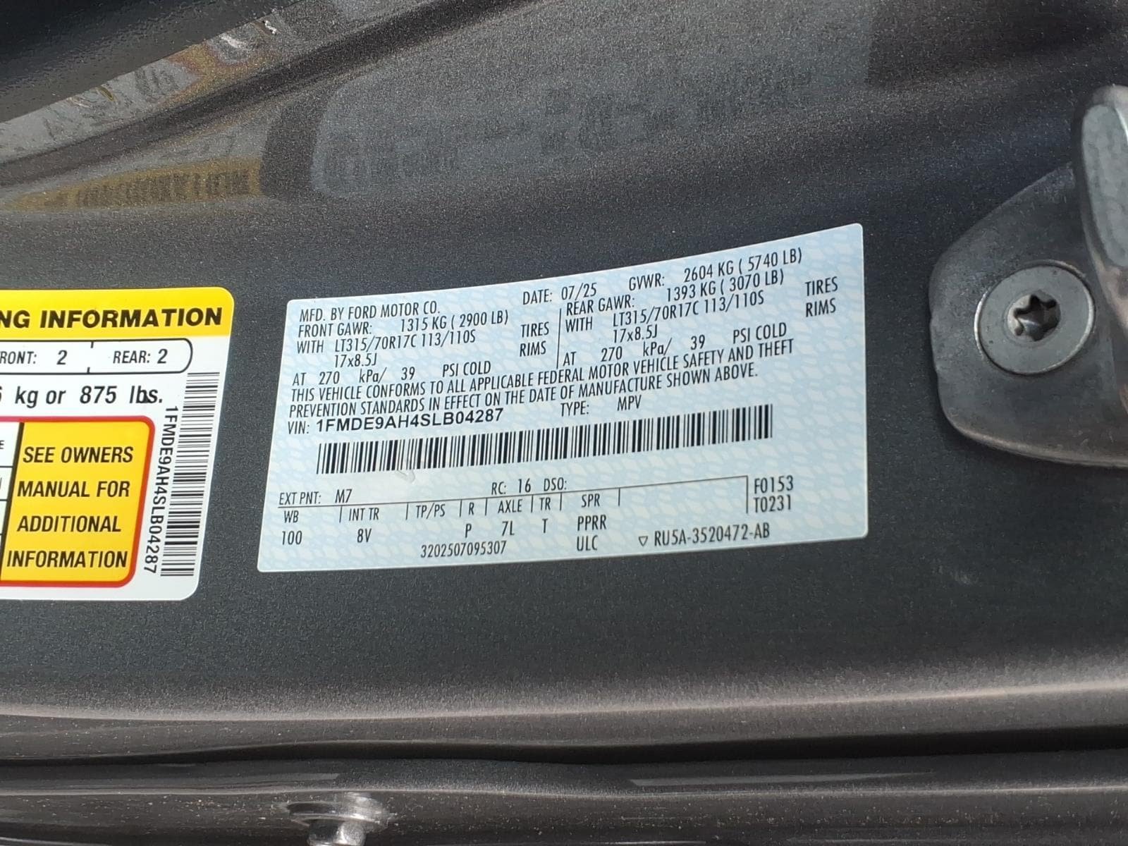 Certified 2025 Ford Bronco Badlands AWD/4WD image 27