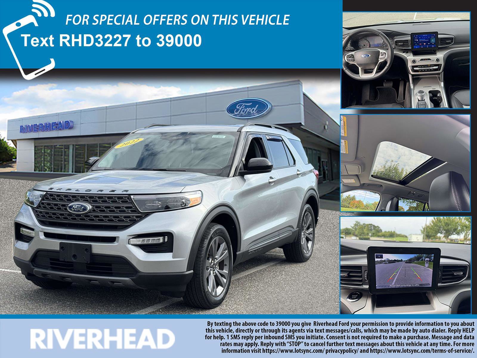 Certified 2022 Ford Explorer XLT w/ Equipment Group 202A image 5