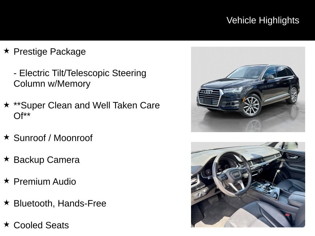 Used 2018 Audi Q7 3.0T Prestige w/ Prestige Package AWD/4WD image 27