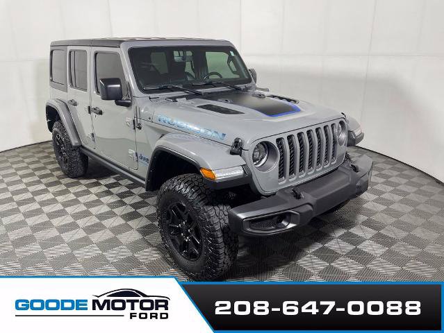 Used 2023 Jeep Wrangler Unlimited Rubicon 4xe w/ Steel Bumper Group