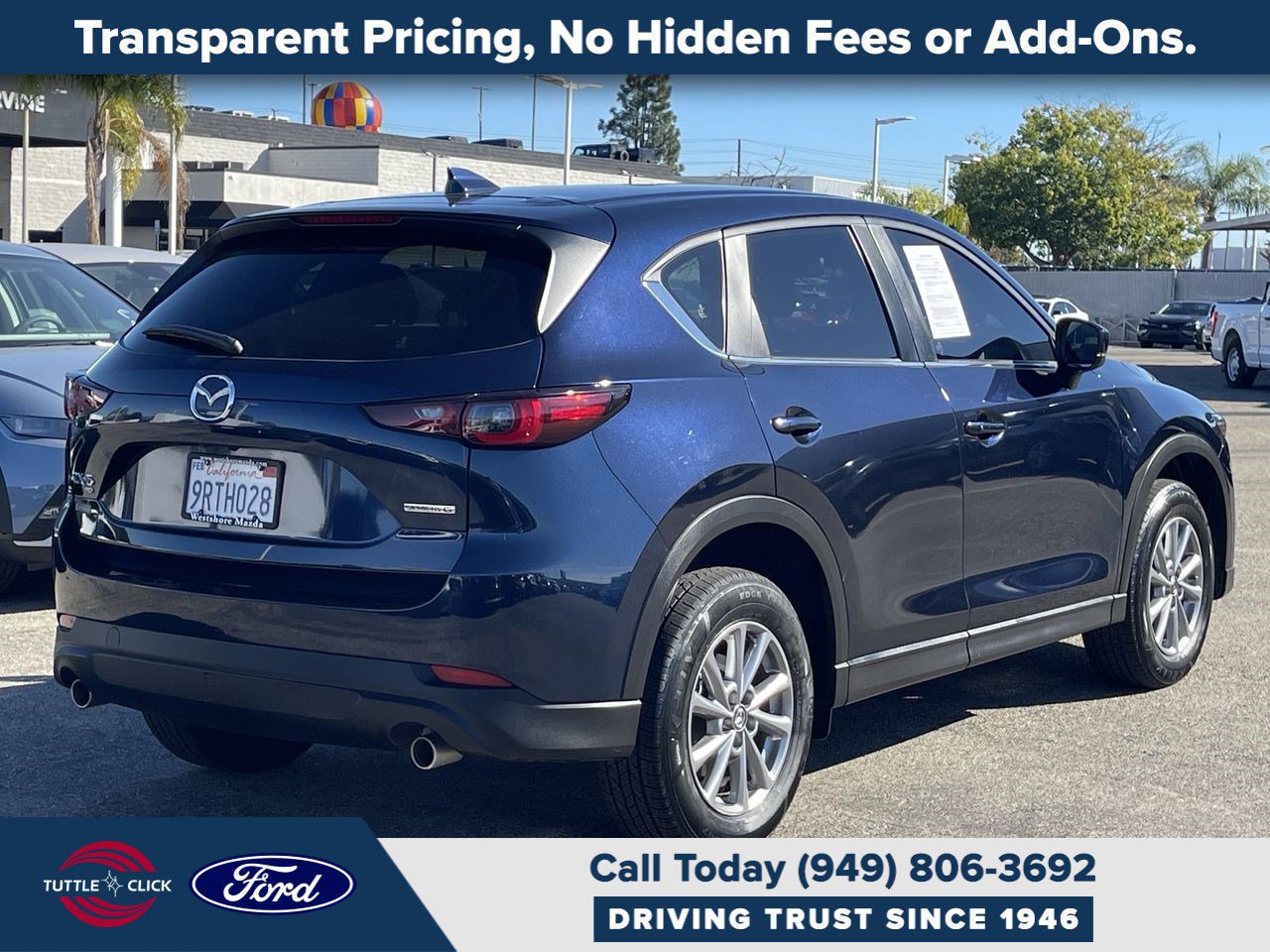 Used 2023 MAZDA CX-5 AWD 2.5 S w/ Preferred Package image 4
