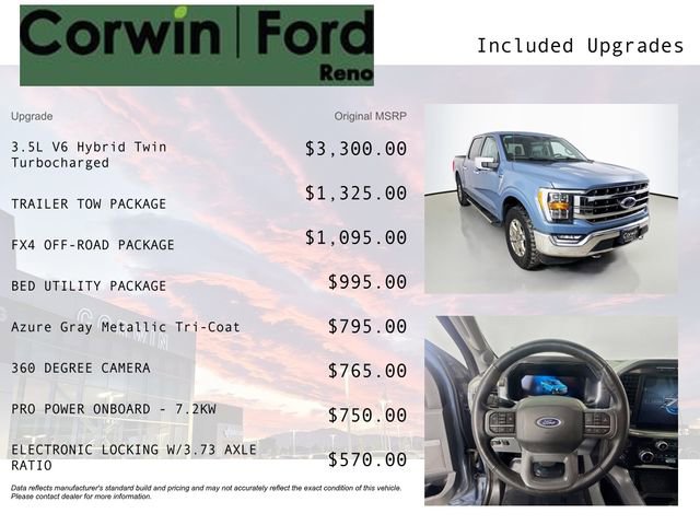 Certified 2023 Ford F150 Lariat w/ Trailer Tow Package image 3