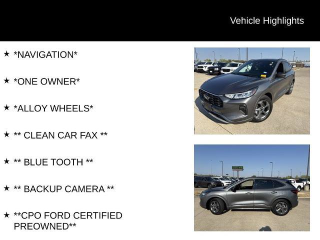 Certified 2024 Ford Escape ST-Line w/ Tech Pack #1 FWD image 4