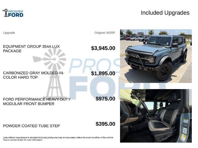 Certified 2023 Ford Bronco Wildtrak AWD/4WD image 3