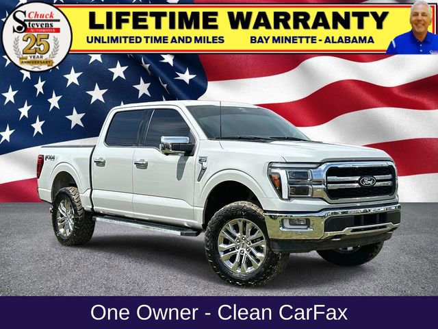 Certified 2024 Ford F150 Lariat w/ FX4 Off-Road Package image 1