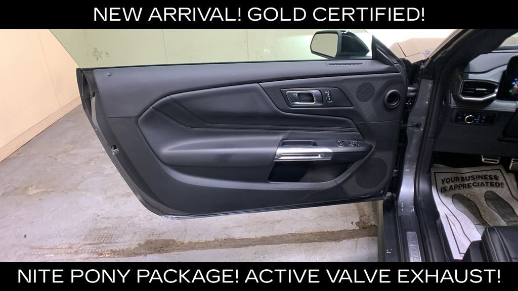 Certified 2025 Ford Mustang GT Premium w/ Mustang Nite Pony Package RWD image 19