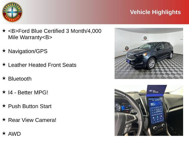 Certified 2024 Ford Edge SEL AWD/4WD image 2