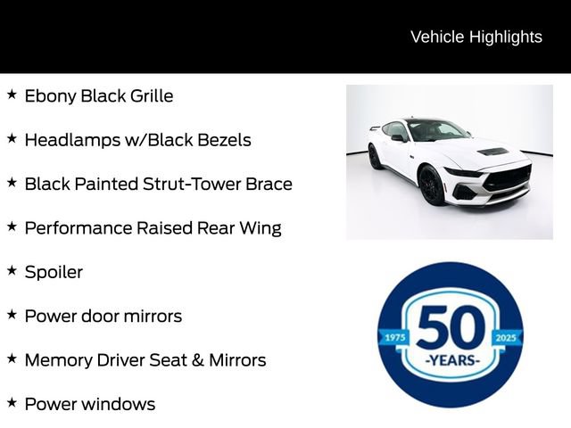 Certified 2024 Ford Mustang GT Premium w/ GT Performance Package RWD image 26