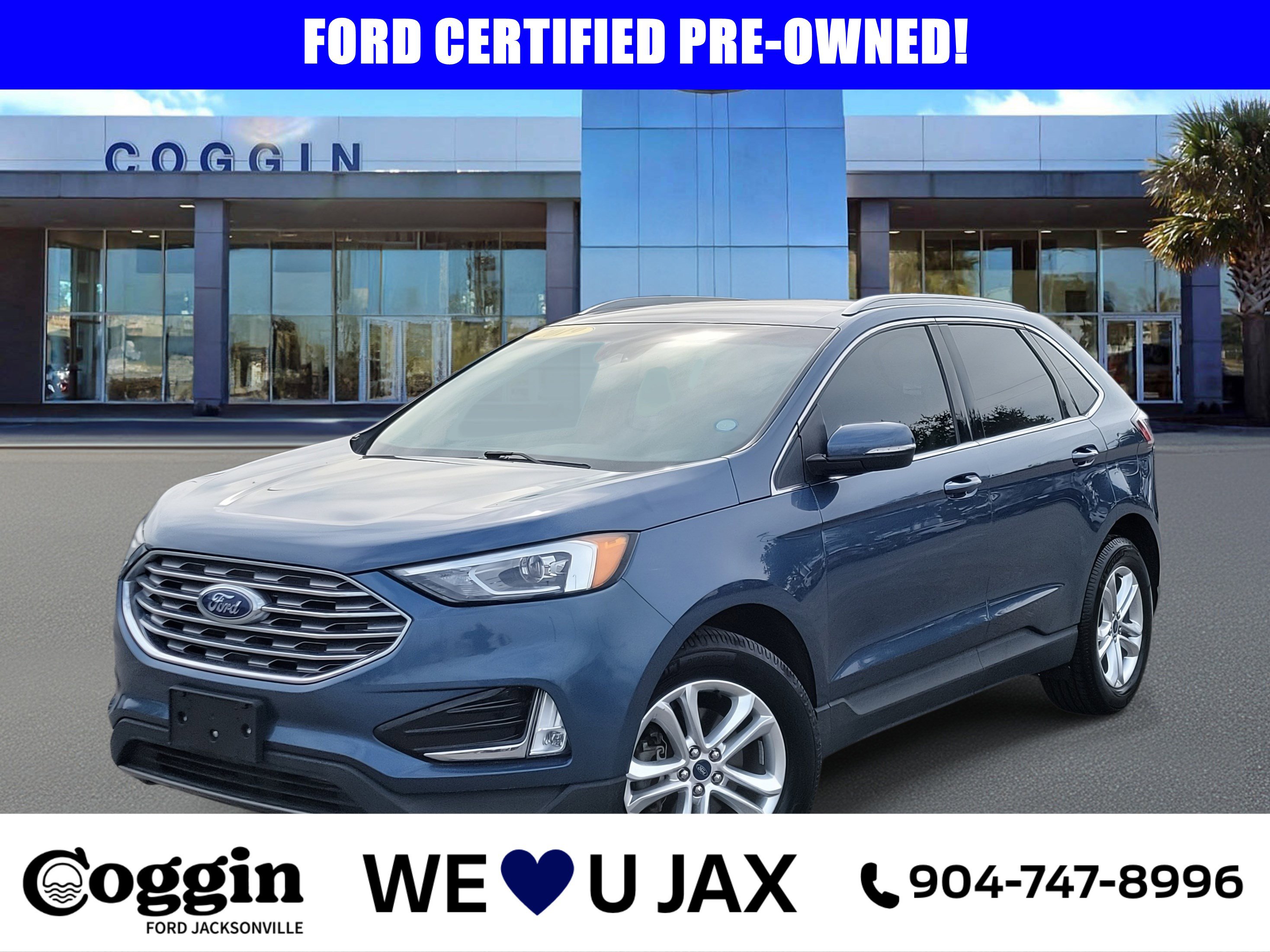 Certified 2019 Ford Edge SEL