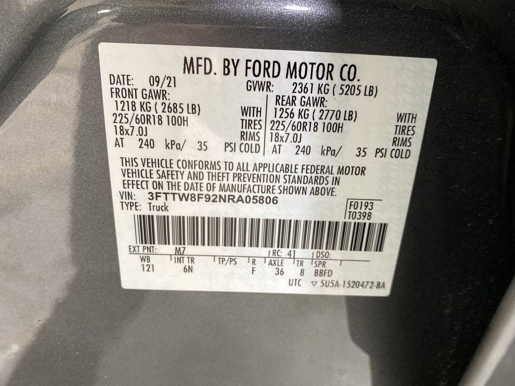 Certified 2022 Ford Maverick Lariat w/ Lariat Luxury Package image 53