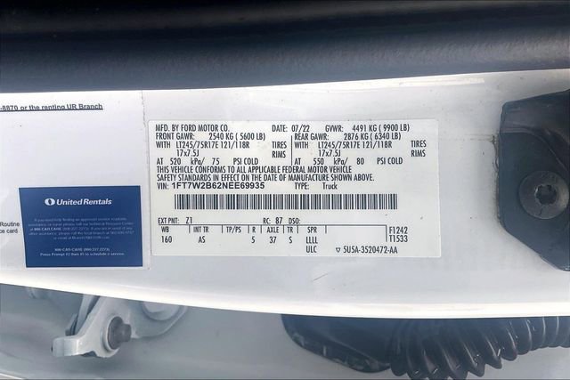 Certified 2022 Ford F250 XL w/ Power Equipment Group AWD/4WD image 34