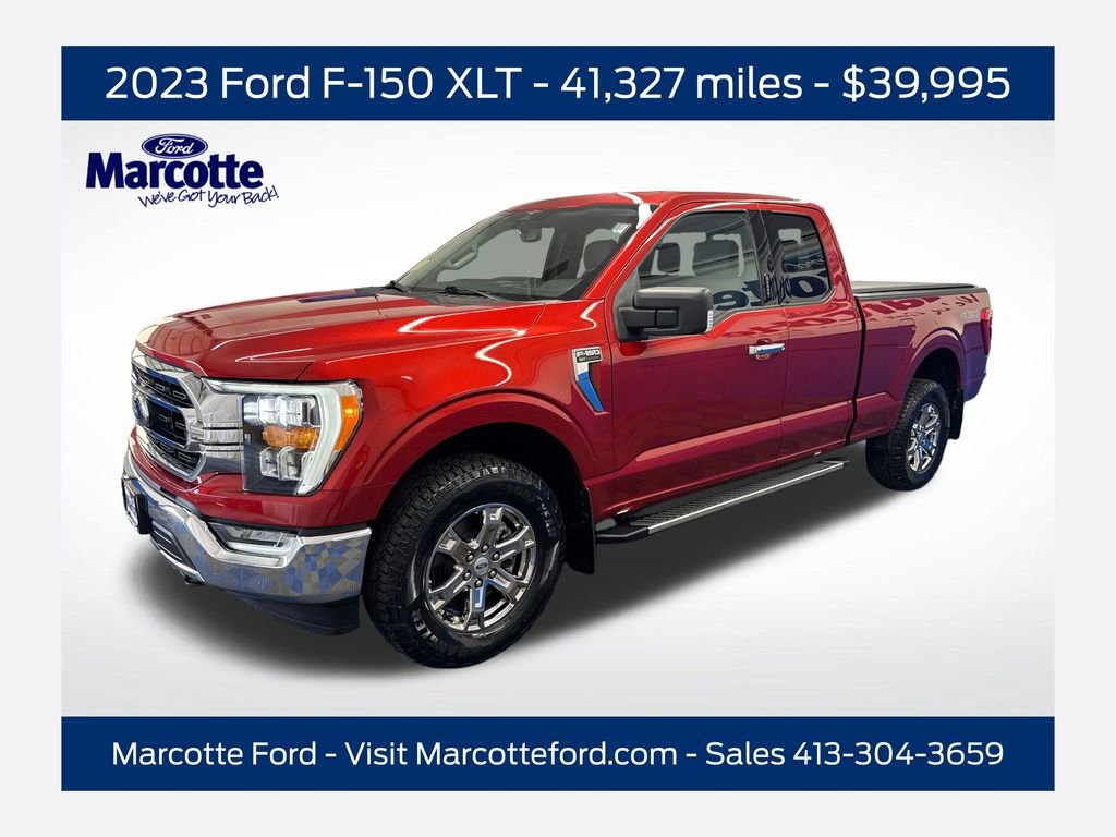 Certified 2023 Ford F150 XLT w/ Equipment Group 302A High AWD/4WD image 1